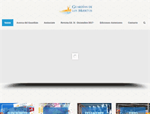 Tablet Screenshot of guardiandelosmuertos.com